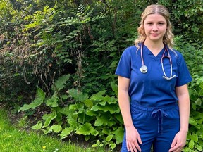 Dr. Marisa Levesque is a new medical school grad who is now specializing in family medicine, and will do the first year of her residency at Kelowna General.