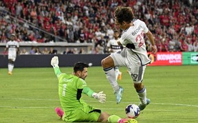 St. Louis CITY SC goalkeeper Roman Burki