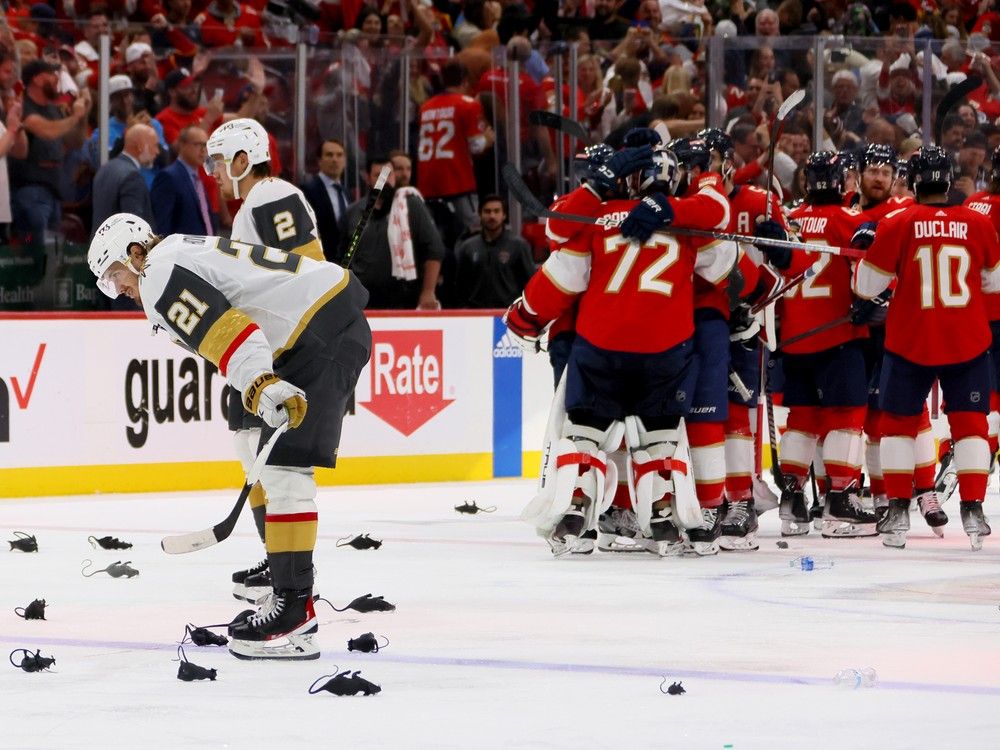 Vegas Golden Knights hold off Florida Panthers 3-2, move win from
