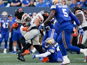 B.C. Lions' Taquan Mizzell