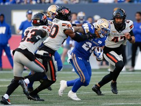 Winnipeg Blue Bombers' Brady Oliveira