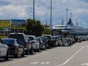 B.C Ferries traveller were in for long waits or missed sailings on Friday ahead of the Canada Day long weekend.