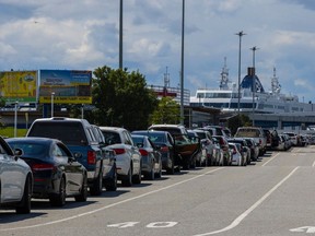 ferry lineup