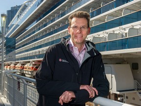 Port of Vancouver CEO Robin Silvester at Canada Place in Vancouver.