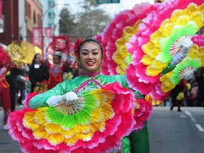 The Vancouver Chinatown Spring Festival Parade in 2020.
