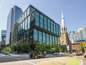 Oxford Properties and the Canada Pension Plan Investment Board, both large pension funds, are reportedly putting up 402 Dunsmuir and 401 W Georgia for sale.