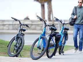 The B.C. government is offering a rebate for electronic bikes.