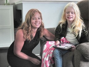Mom Leah Burrell, who is speaking out after she was told her 12-year-old daughter Sophia, who has autism, can't attend a much-anticipated field trip to Cultus Lake this weekend with her Grade 6 and 7 class at West Langley elementary, in Langley on June 20.
