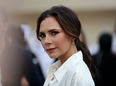 Victoria Beckham attends the official opening ceremony for the National Museum of Qatar, in the capital Doha on March 27, 2019.