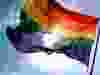 File photo of a pride flag