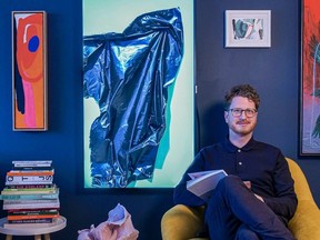 Vancouver Art Blog's Andrew Booth, pictured, joins collectors Ann and Marshall Webb in a conversation about art collecting with Griffin Art Projects curator Karen Tam at the North Vancouver gallery on July 23 at 1 p.m.
