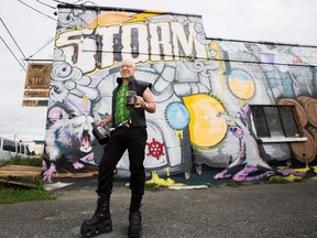 A mural at Storm Brewery in East Van has been deemed to be in violation of city bylaws.