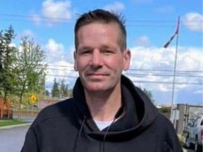 Jesse Kennedy, 42, of Mission was found injured in the 32500-block Lougheed Highway on July 13, 2023.