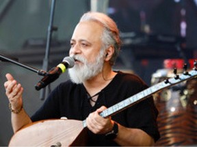 Iranian folk band director and tar player Siamak Sepehri. 2022