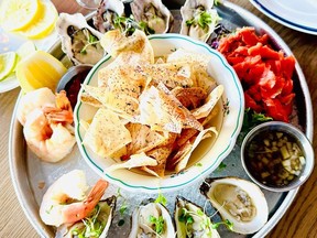 Seafood platter is hugely popular, say the owners.