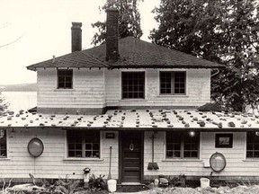 The Bole House, the largest of the Belcarra South Cottages, circa 1980.