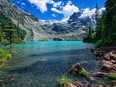 Upper Joffre Lake near Pemberton.