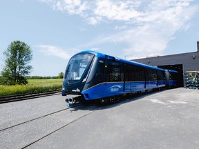 TransLink is testing its new Mark V SkyTrain cars at a facility in Kingston, Ont. Over 200 are slated to replace the aging originals, Mark I, by 2027.