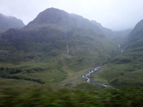 The Scottish Highlands are shown in this 2017 photo.