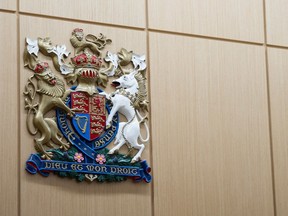 The Provincial court insignia in B.C.