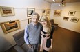 Art Emporium owner Torben Kristiansen and daughter Merete Kristiansen in in their gallery in Vancouver, March 02, 2010.