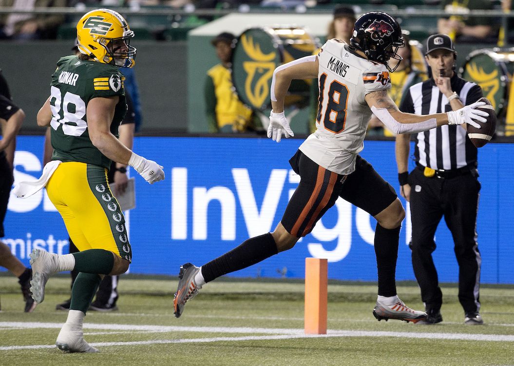 Taquan Mizzell's TDs lead Lions past Elks 37-29; B.C. clinches playoff  berth - The Globe and Mail