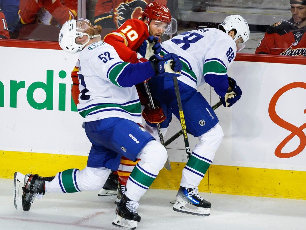 Flames 10, Canucks 0: Have mercy — Canucks kids clobbered in first pre-season test