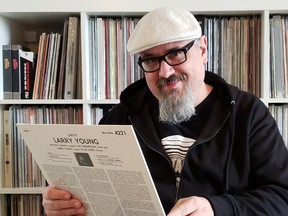 Tim Reinert host of Vancouver jazz podcast titled the Infidels. 2020 [PNG Merlin Archive]