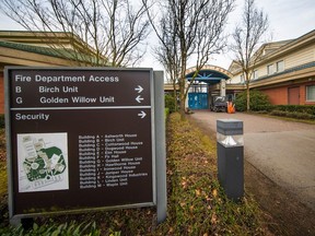 The Forensics Psychiatric Hospital in Coquitlam in 2019. Blair Evan Donnelly was allowed to have unescorted absences of up to 28 days despite an April report from the B.C. Review Board that found he posed a "significant threat" to the public and requires "significant supervision."