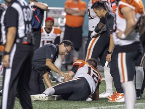 BC Lions quarterback Nathan Rourke