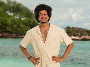 B.C.'s Kaleb Gebrewold is a contestant on the 45th season of Survivor. Credit: CBS