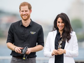 Prince Harry and Meghan Markle attend the Invictus Games in 2022.