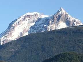File photo of Mount Garibaldi in Squamish.