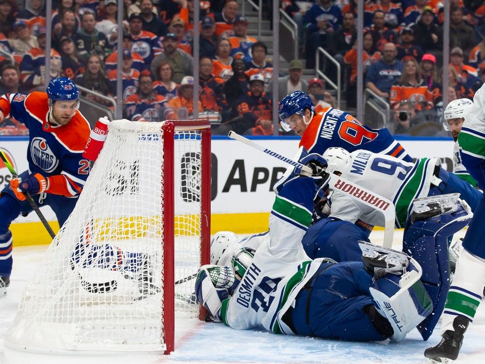 Canucks maintain their early season dominance over the Oilers with