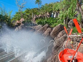 The waterslide, Humunga Kowabunga, as seen on Disney World website.