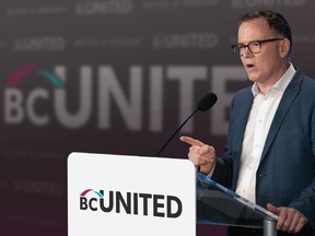 B.C. United party leader Kevin Falcon.