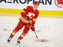 Calgary Flames forward Samuel Honzek.