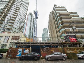 Is the Auckland study's conclusion – that mass upzoning sparked strong new housing supply and thus lowered prices and rents – a myth, as a number of scholars suggest? (Photo: Recent new condo construction in Vancouver.)