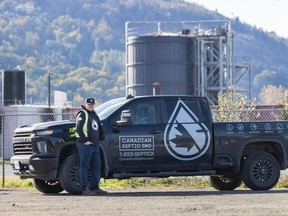 James Stiksma, owner of Canadian Septic, said capacity issues at wastewater treatment plants in the Fraser Valley mean there's no local options to dispose of trucked liquid waste from rural areas.