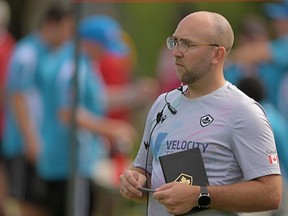 This undated photo shows Sean White, who has been named head coach of the Canadian men's rugby sevens team through the Paris Olympics. White, a former Canadian international, has served as the team's interim head coach since November 2022.