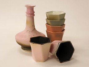 Kamila Bashir, ceramic vessels, 2023.