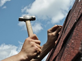 hammer and roof