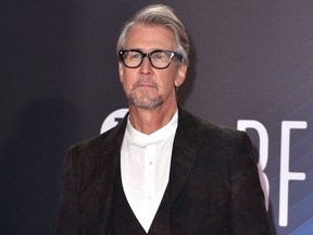 Alan Ruck, seen here at the BFI London Film Festival in 2021, did not appear to have been hurt in the crash.
