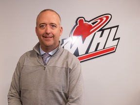 Dan Near, shown in a handout photo, is set to become the next commissioner of the Western Hockey League. The 43-year-old Adidas executive was introduced at a press conference today in Calgary.