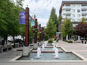 Wesbrook Village residential and commercial development at UBC.