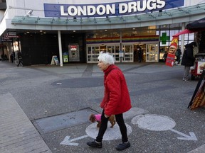 File photo of London Drugs.