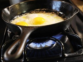 Low-temperature cooking on an electric rather than a gas stove under a well-functioning ventilation hood is the way to go, writes Joe Schwarcz.