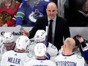 Head coach Rick Tocchet is the no-nonsense straw that stirs the commitment drink for the high-flying Canucks.