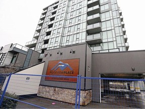 The 11-storey RidgeView Place tower, formerly Danbrook One, was evacuated for the second time in April.