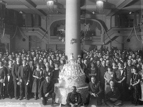Firemen's 25th Annual Ball, Lester Court, 1022-1024 Davie St., on Nov. 14, 1923.